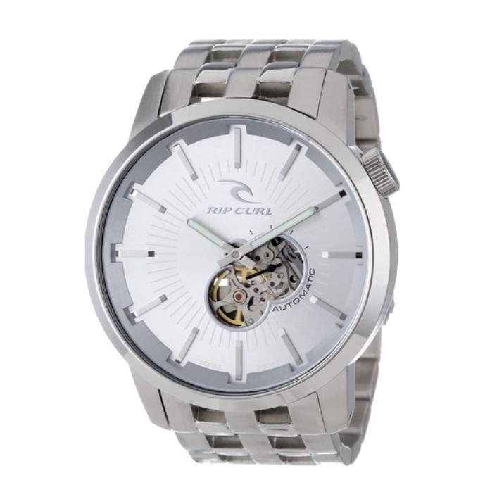 Jam tangan Ripcurl detroit automatic Silver