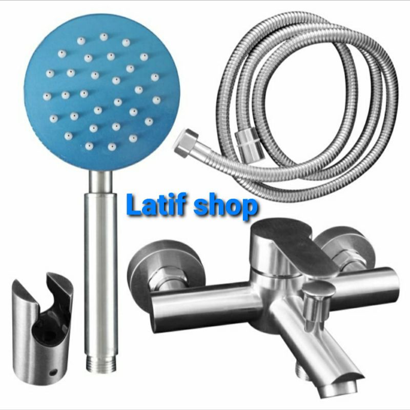 Kran Bathtub stainless sus 304.kran mixer panas dingin