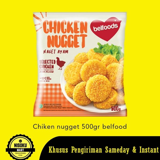 

PROMO chicken nugget belfoods 500 gram MURAH
