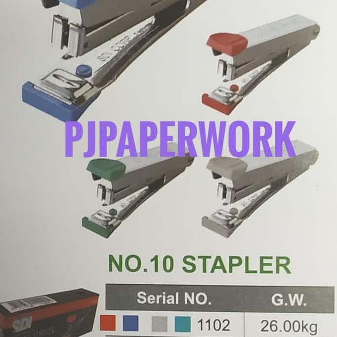 

STAPLER HD 10 SDI 1102 STAPLER SEHARI HARI ( ISI 12 PC) PROMO