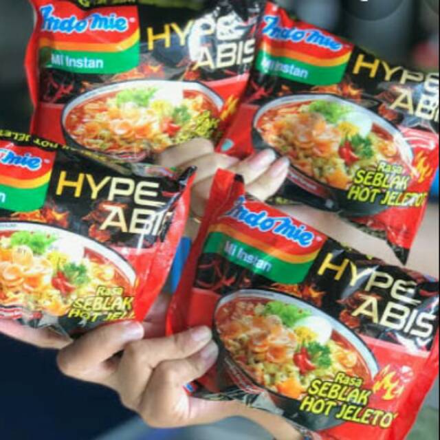 

Indomie rasa seblak Hot jeletot hype habis 75 gram