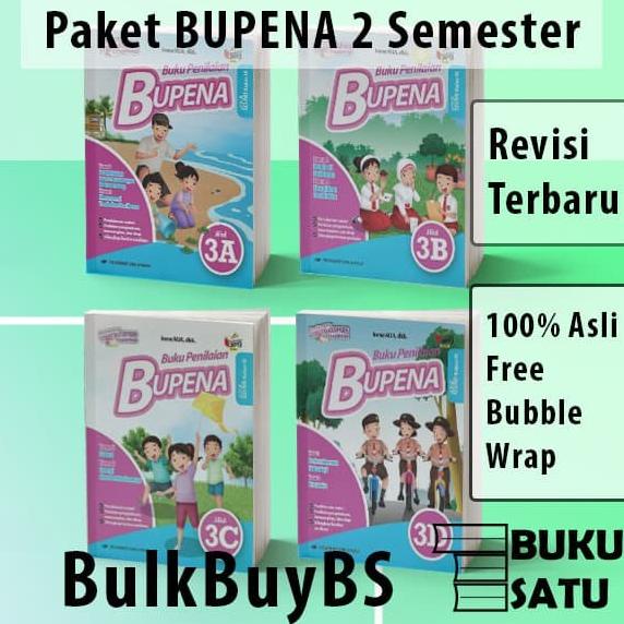 

BulkBuyBS Bupena Kelas 3 SD Erlangga Bupena 3A 3B 3C 3D Star Seller Termurah