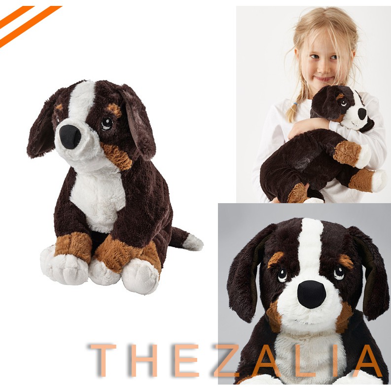 HOPPIG Boneka anjing bernese BONEKA BINATANG ANJING GUNUNG hopig boneka anjing