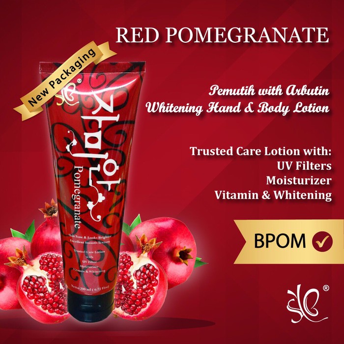 BPOM RED POME BY SYB POMEGRANATE REDPOME LOTION