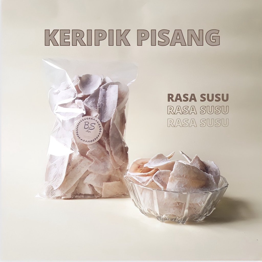 

KERIPIK PISANG RASA SUSU VANILLA ENAK LEZAT|| OLEH-OLEH