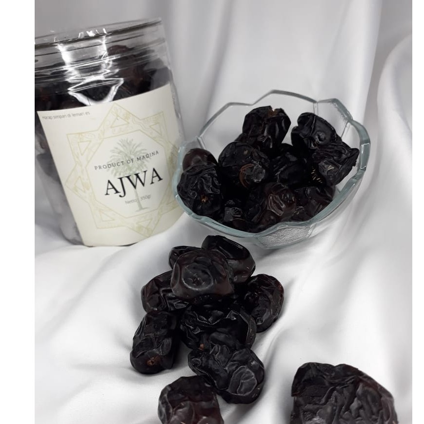 Kurma rasul Ajwa Aswadan 350 gr kurma nabi