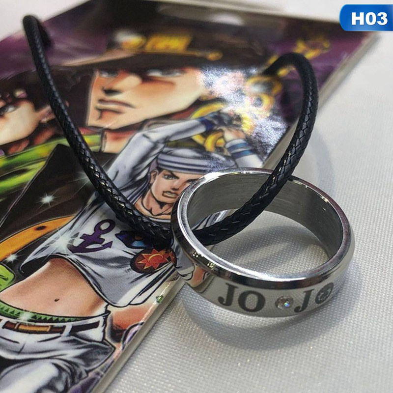 Devil's Blade JOJO's Bizarre Adventure My Hero Academia Ring Necklace