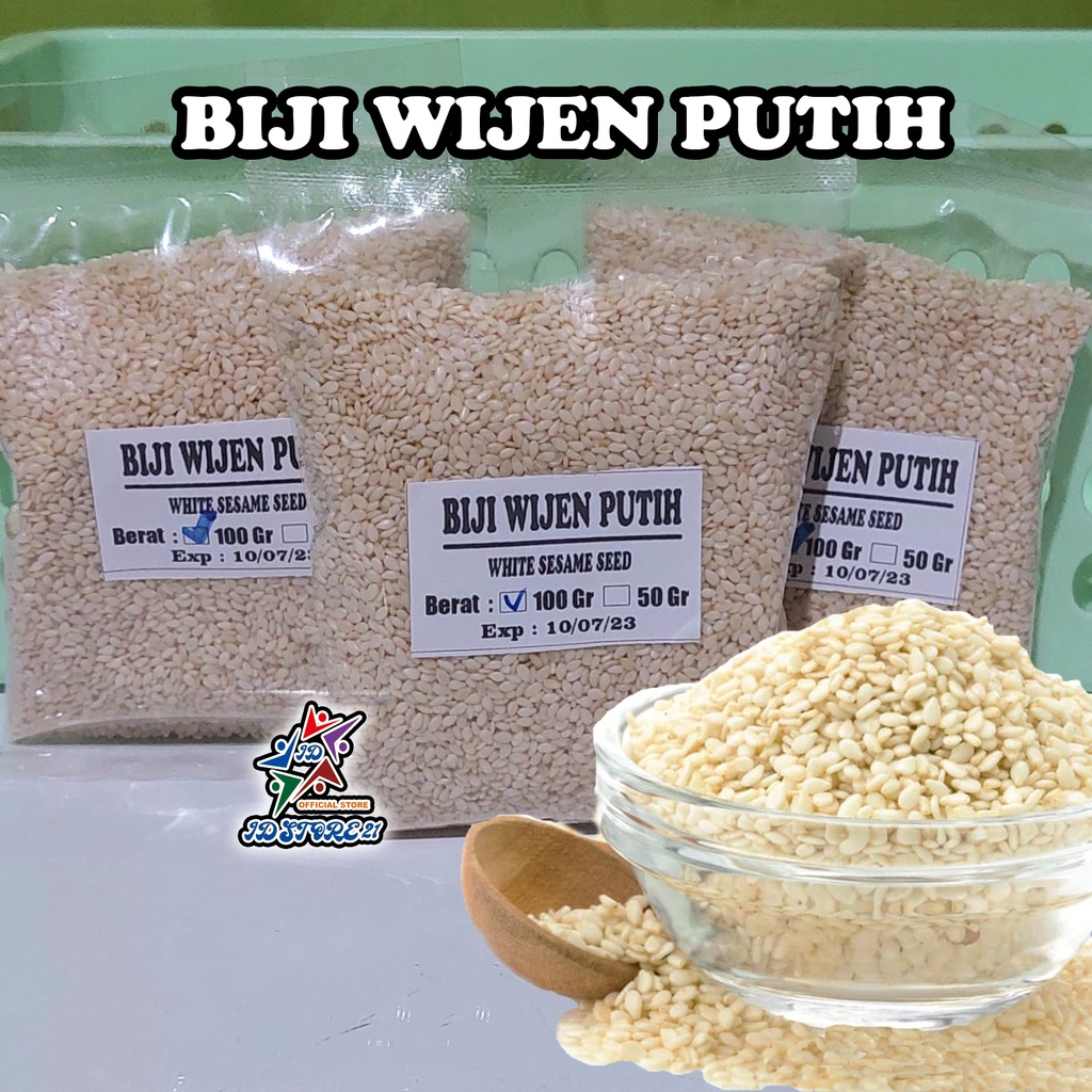 Biji Wijen Putih White Sesame Seed Super Quality