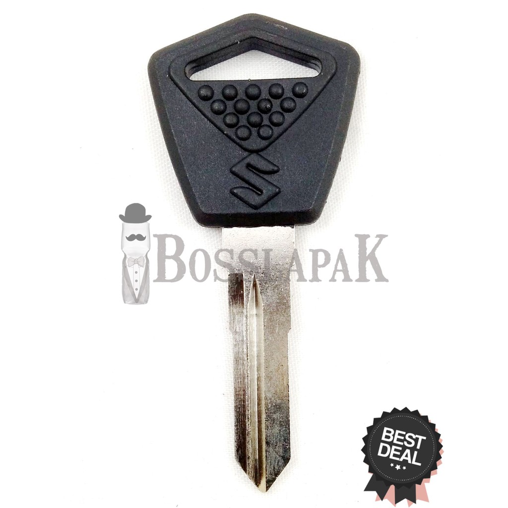 kunci duplikat keyblank motor Suzuki Spin 125 Karet