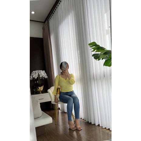 ATASAN CROP RAYON ATASAN SABRINA BAJU ATASAN CROP TOP KARET PREMIUM