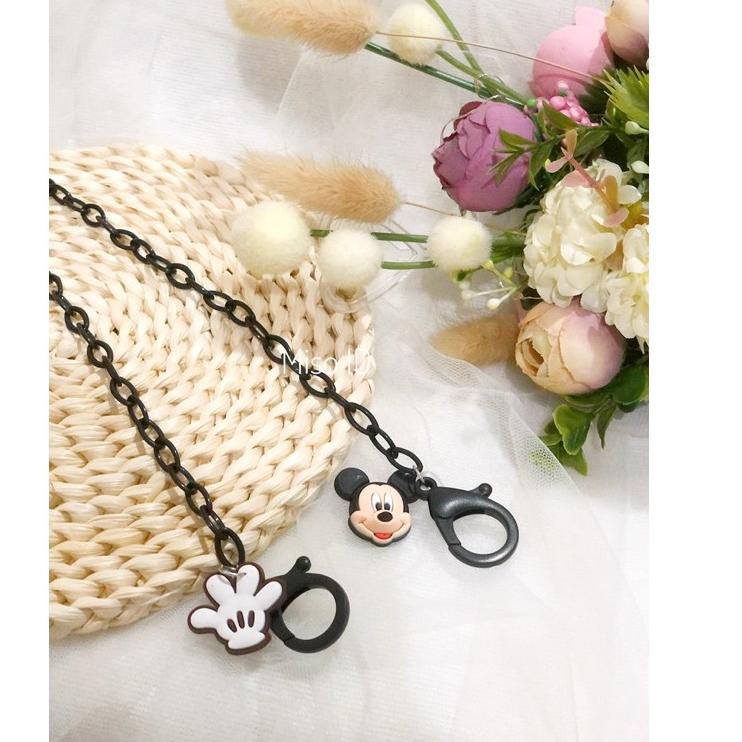 Original  MISO Tali strap masker rantai anak laki Disney Mickey mouse / kalung strap masker korea