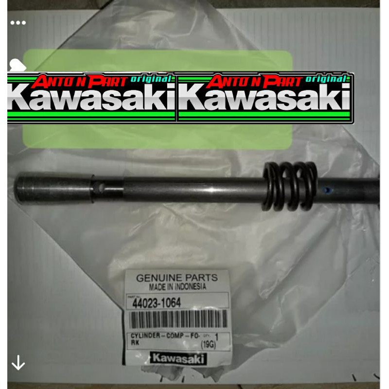 Sulingan shock depan ninja r ss original kawasaki