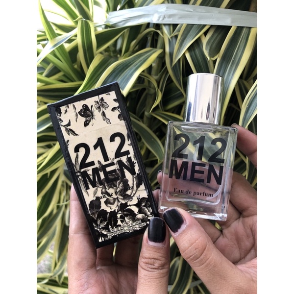 parfum man 212 men original 35ml box segel