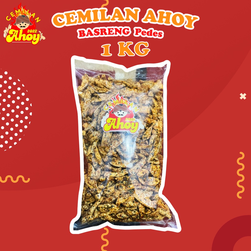 

BASRENG PEDAS VIRAL, BASRENG DAUN JERUK 1kg CEMILANAHOY.2022