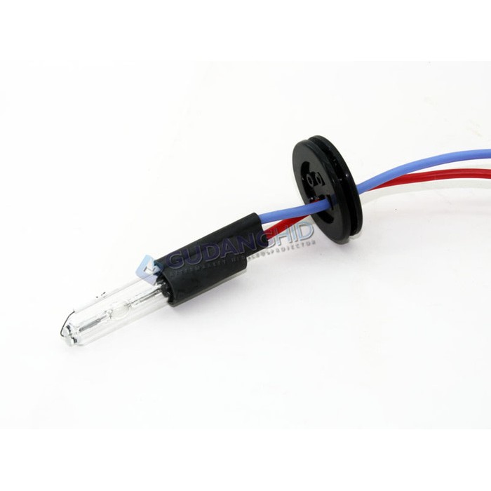 Promo Bohlam HID Projector Mini H1 MH1 Double Angel Eyes 4300K 6000K 8000K by LARVA