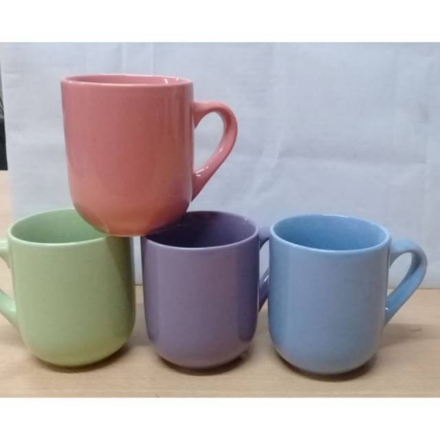 Mug Gelas Cangkir Capsul Cappucino Keramik polos Full Mug Gelas Cangkir Capsul Cappucino Keramik polos Full