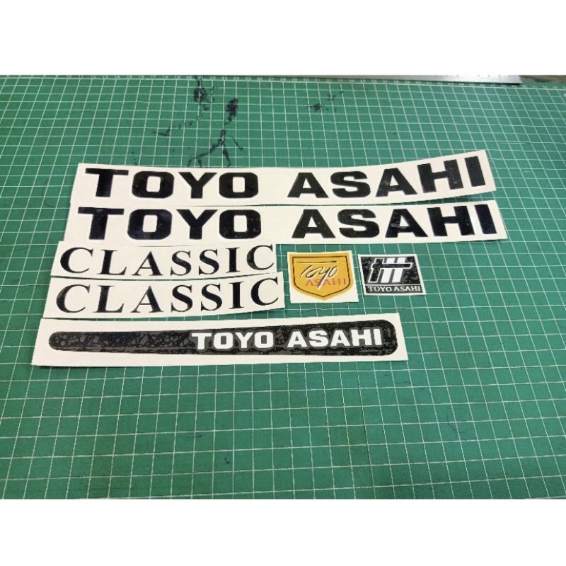 Stiker Sepeda Toyo Asahi Classic
