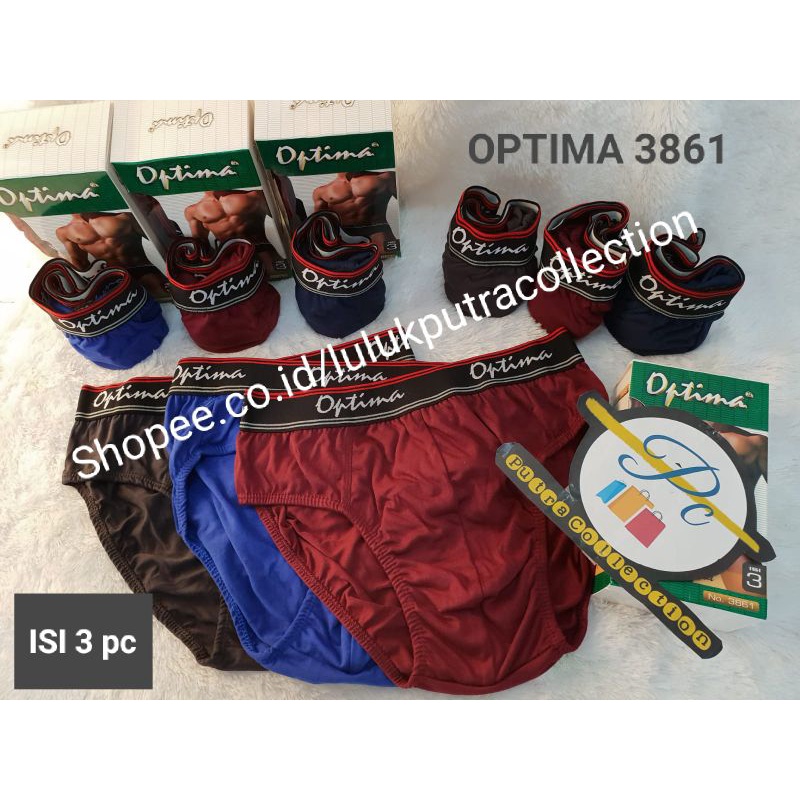CD Pria BOXER  SEGI3 OPTIMA 3861 ISI 3 PC/CD OPTIMA/CD BOXER/CD OPTIMA ORIGINAL/CELANA DALAM BOXER/C