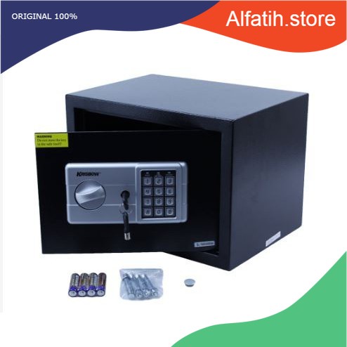 Krisbow /kotak brankas / Brankas 25Ek - Hitam