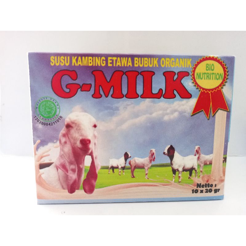 

Susu Kambing Etawa G-milk / SUSU UNTUK KESEHATAN