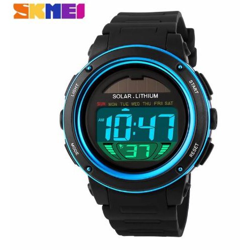 Jam Tangan Pria Skmei Solar Power 1096