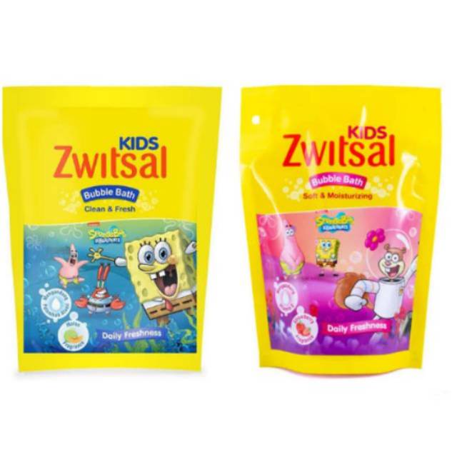 Zwitsal Kids Bubble Bath Daily Freshness 250ml