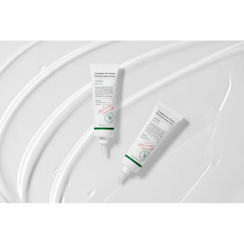 [ READY ] SIAP KIRIM HARI INI   Axis - Y - Complete No - Stress Physical Sunscreen 50ml