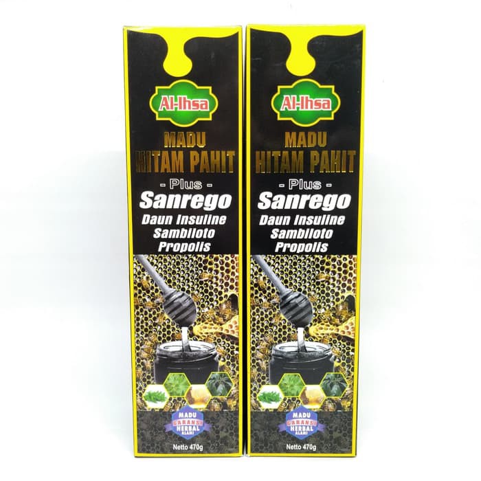 

Madu Hitam Pahit Plus Sanrego Al Ihsa