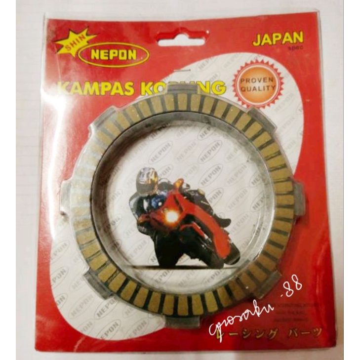 kampas kopling honda GL SERIES MerK NEPON