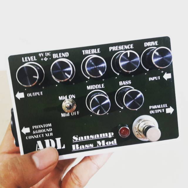 Efek bass murah sansamp bass