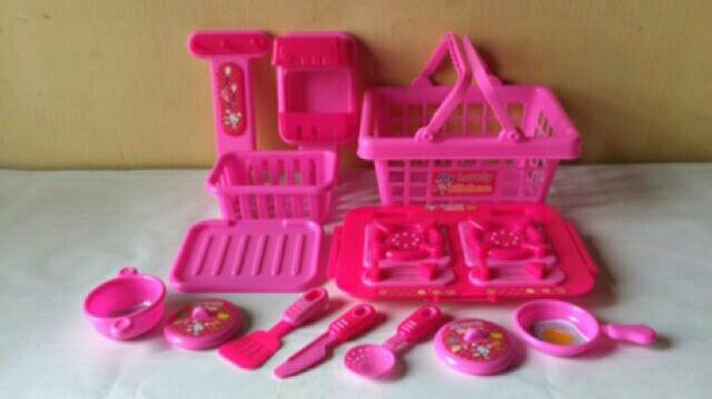 Mainan lovely kitchen set