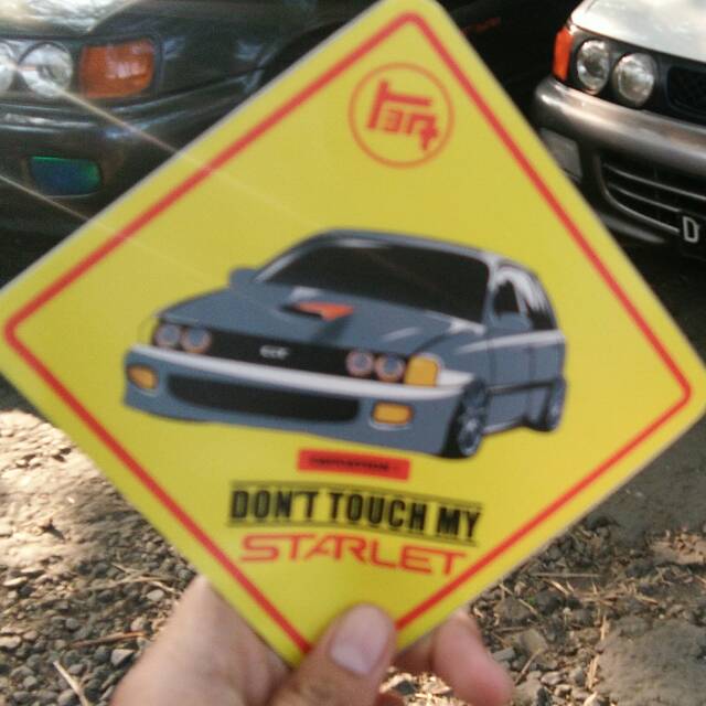Stiker Toyota Starlet Gt Turbo