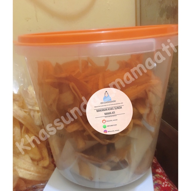 

Keripik pisang gurih 600 gram khassunda_mamaati