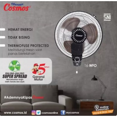 Wall Fan Cosmos 16 WFO Wallfan Cosmos 16 Inch Kipas Dinding Tembok