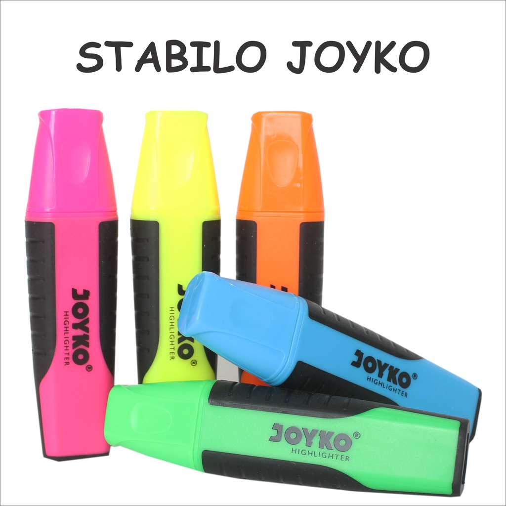 

Stabilo Pastel / Stabilo Joyko / Joyko Bermacam Warna Highlighter Seri HL 1 Sampa 5