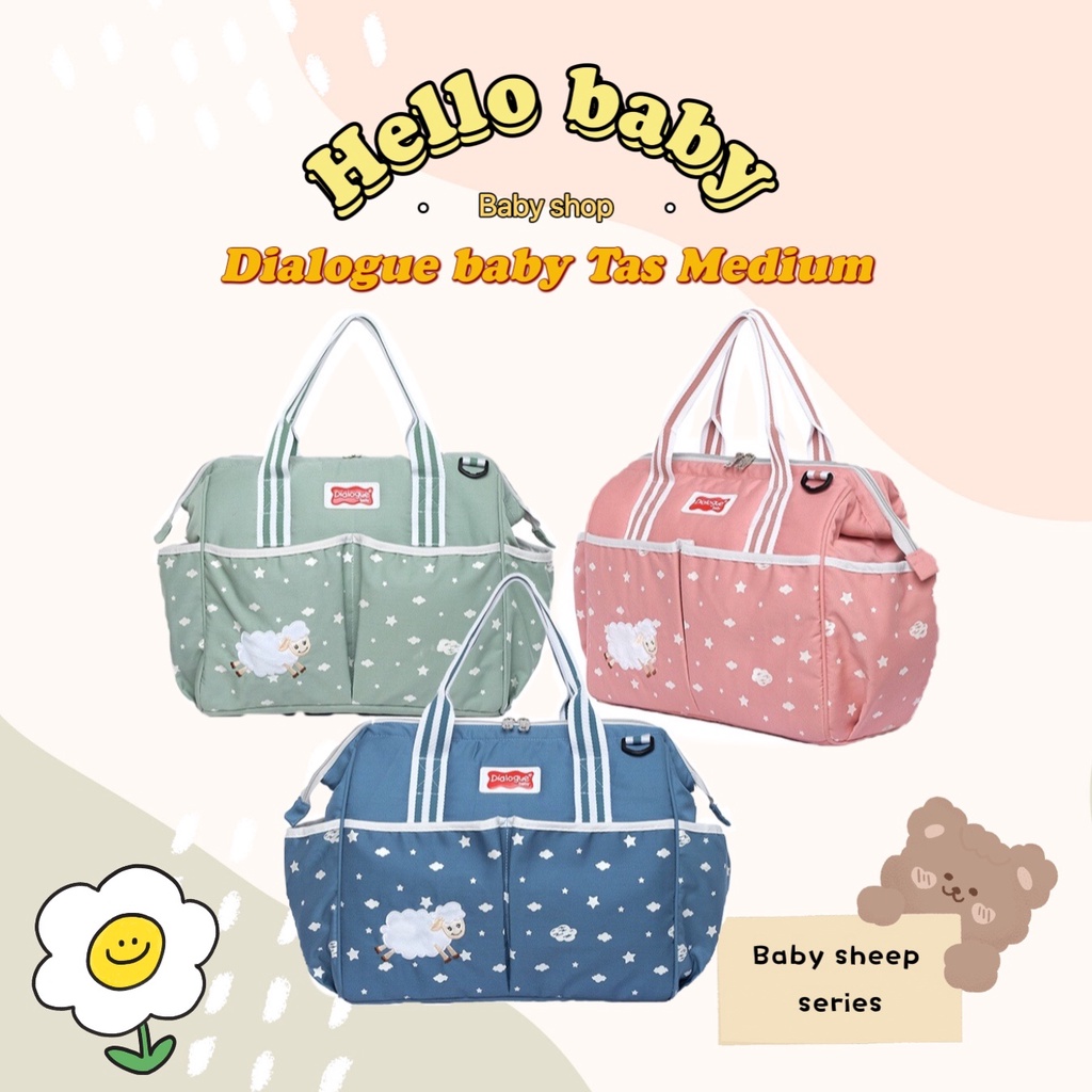 Dialogue Baby Tas Sedang Baby Sheep Series - DGT7311