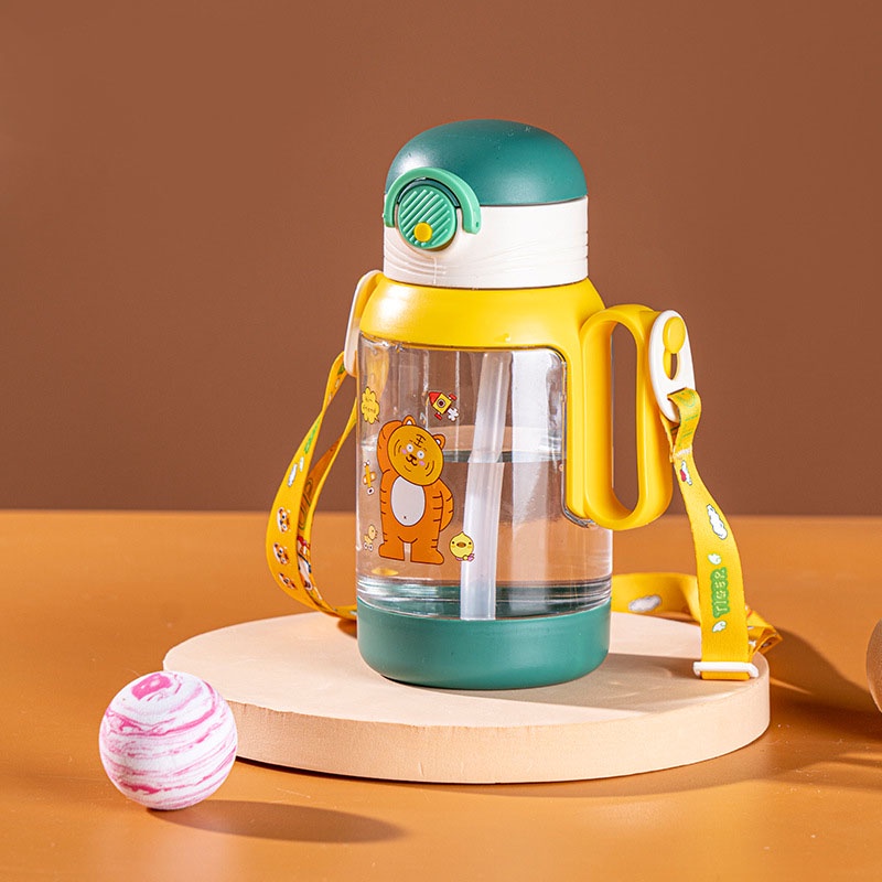 BOTOL AIR MINUM ANAK-ANAK POLA KARTUN LUCU BPA FREE 500 ml HX-987/TY0907