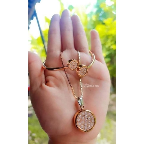 Bio Carbon Rosegold Pendant MCI