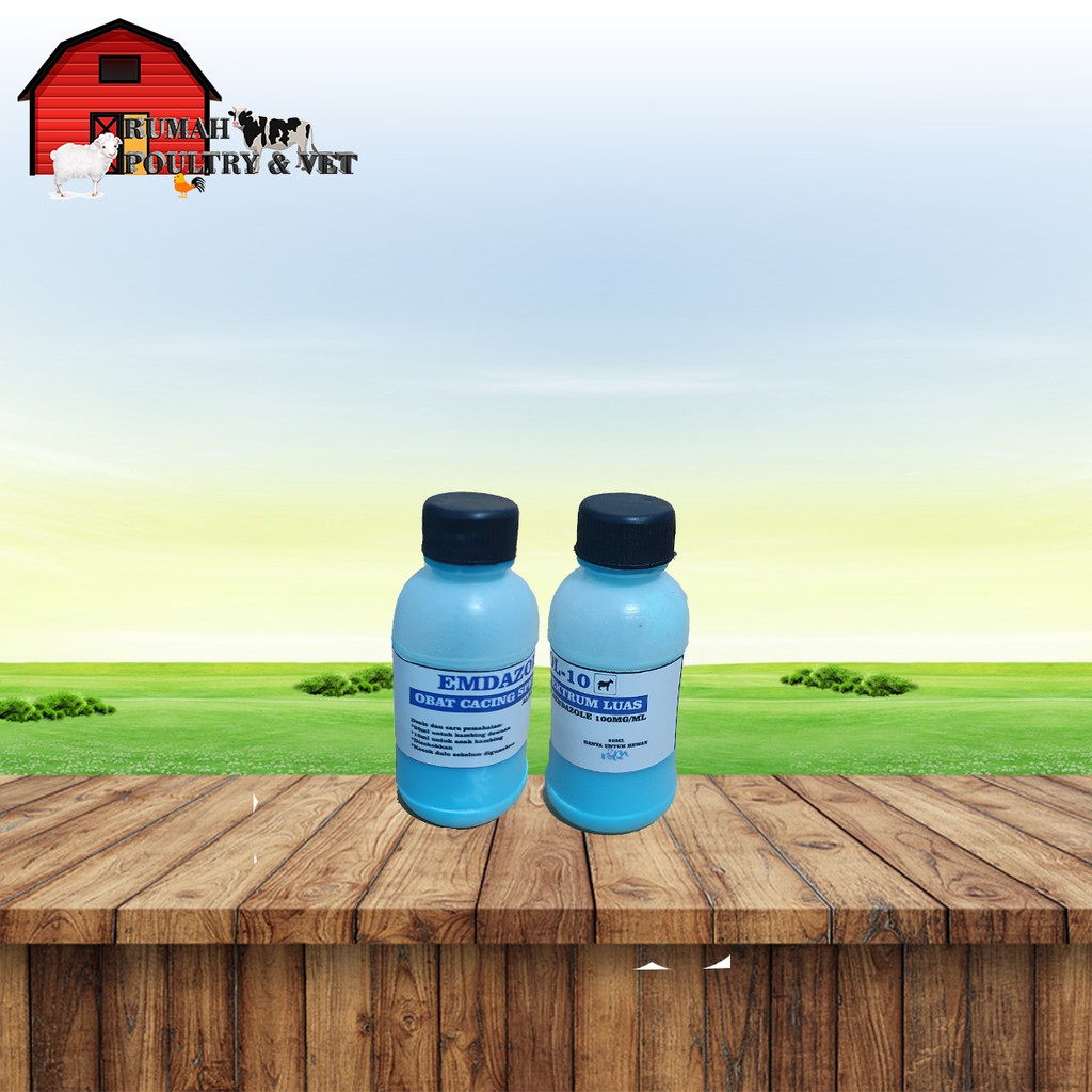 OBAT CACING KAMBING (EMDAZOL 20ML)