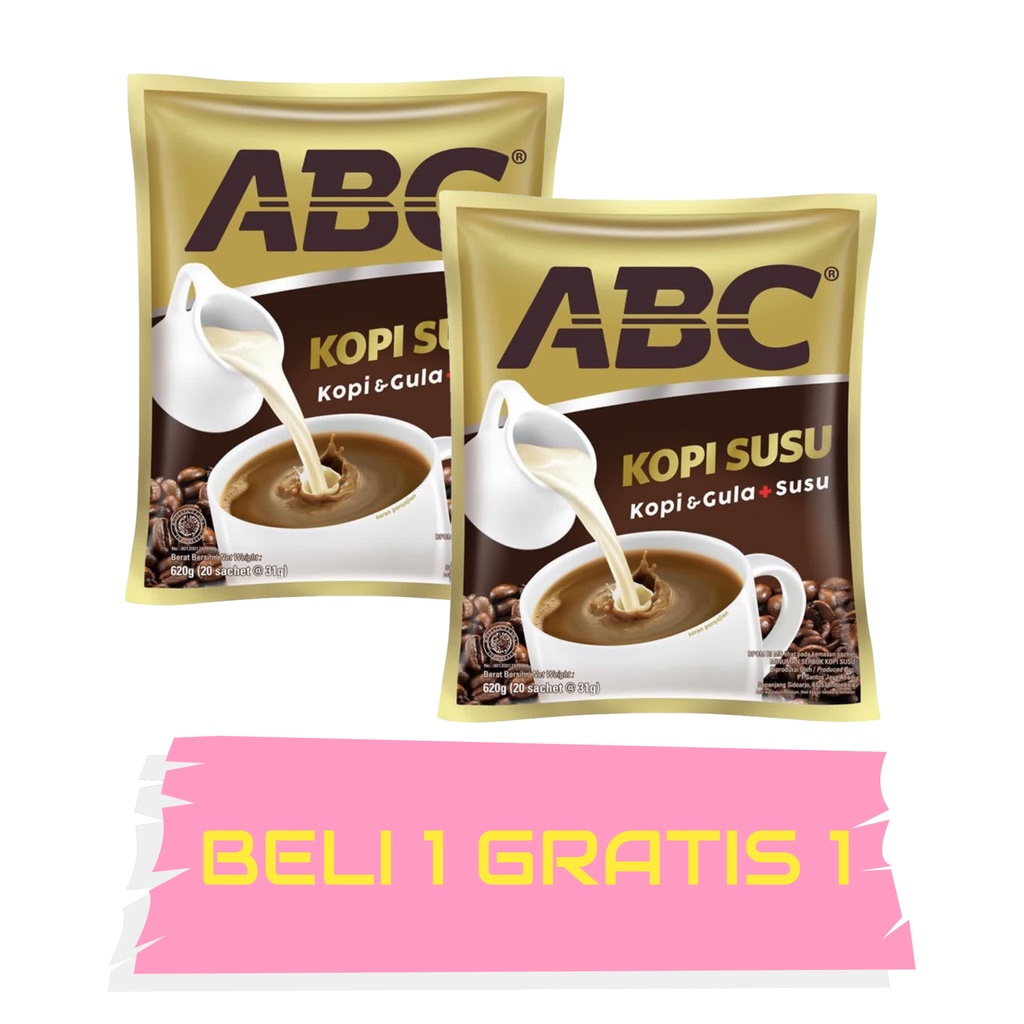 

FLASH SALE..!!! KOPI ABC SUSU BELI 1 GRATIS 1