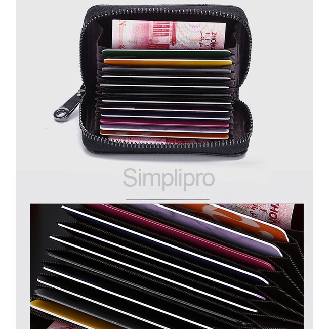 Dompet Kartu Accordion Card Holder Wallet