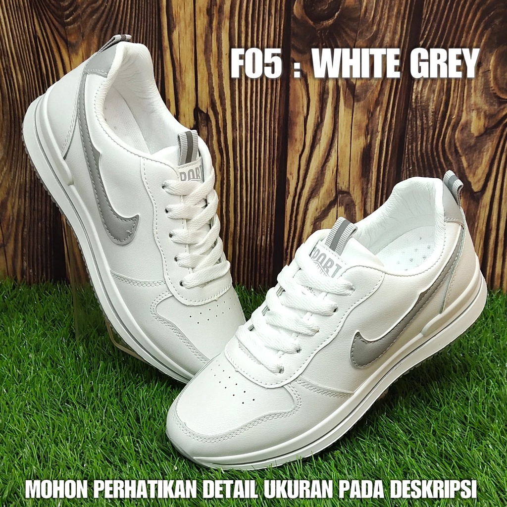 Sepatu Putih Wanita F05 / 911 Sepatu sneakers cewek terbaru antislip SPTSW