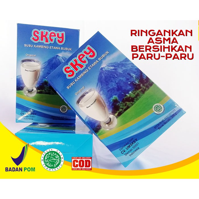 

Susu Kambing Etawa SKEY 200gr Susu Kambing Etawa Bubuk Peningkat Imun Tubug