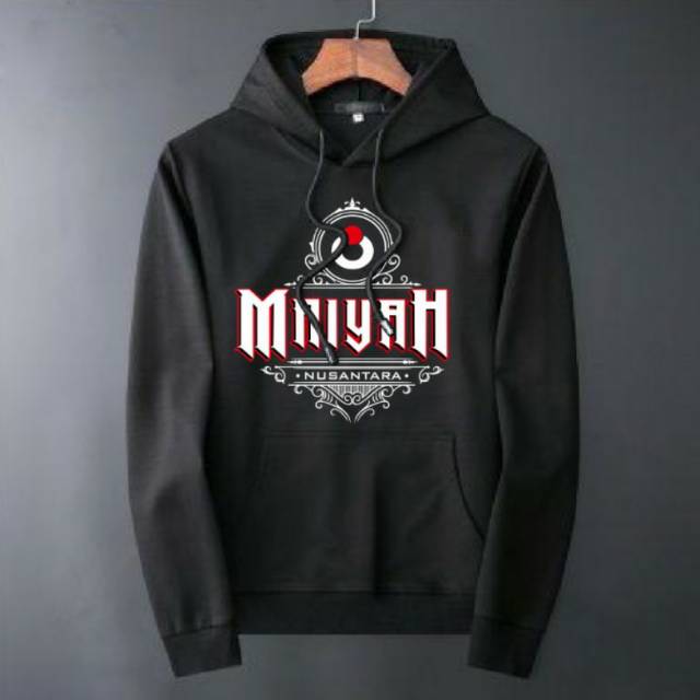 Jaket HOODIE/SWEATER Logo MAIYAH sablon PLASTISOL
