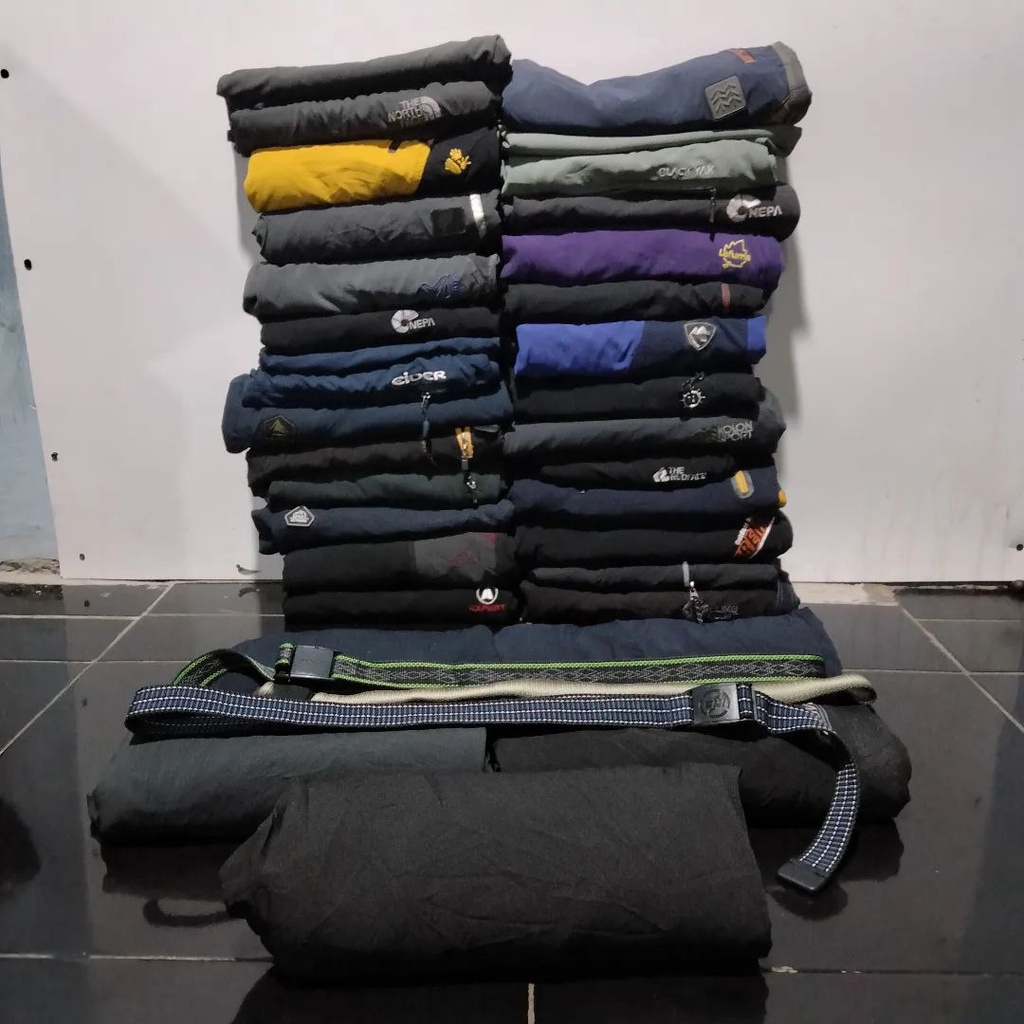 celana panjang outdoor quickdry second/celana gunung pria dan wanita dengan berbagai motif-1