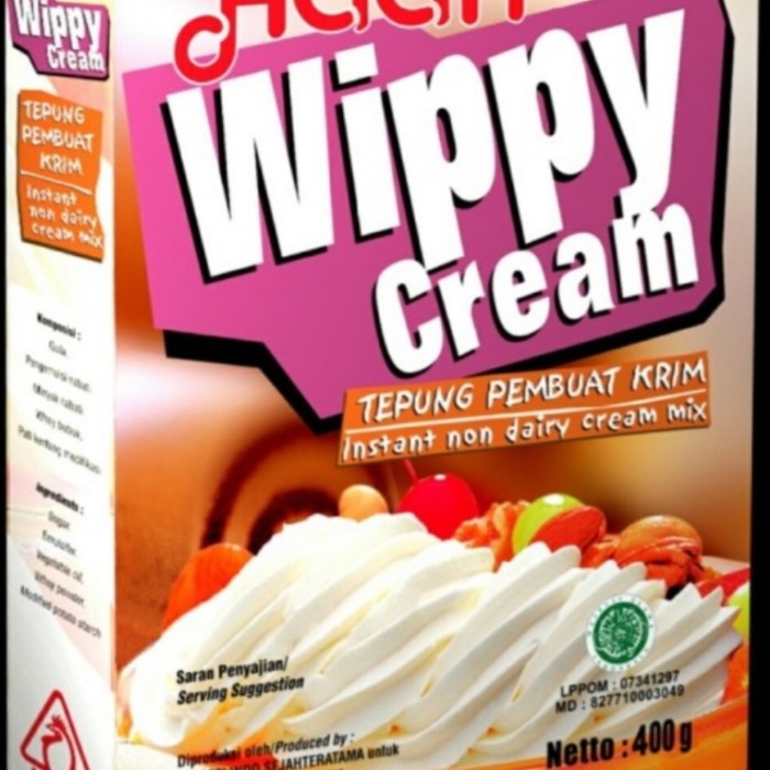 

Jual Wippy Cream Haan 400Gr