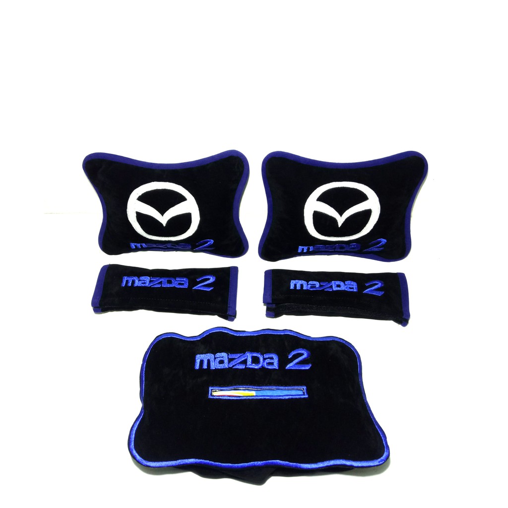 BIG DEAL Bantal mobil Mazda 2 headrest mobil aksesoris mobil interior mobil