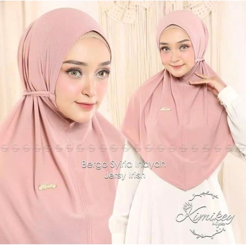 BERGO INAYAH JERSEY NON PED / HIJAB KERUDUNG SHAFA SHAVA HAMIDAH