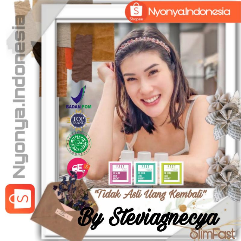 SlimFast By: Steviagnecya - SlimFast Fast Strong - SlimFast Extra Strong Paket Hemat BPOM RI