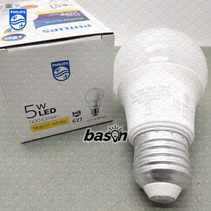 PHILIPS RadiantLine LEDBulb 5W E27 - Bohlam Lampu LED